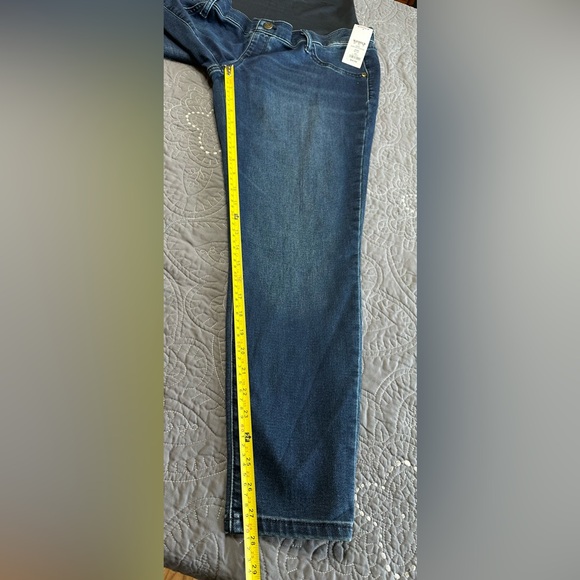 Sonoma Maternity Dark Blue Jeggings NWT Size 16 Maternity - Picture 7 of 9
